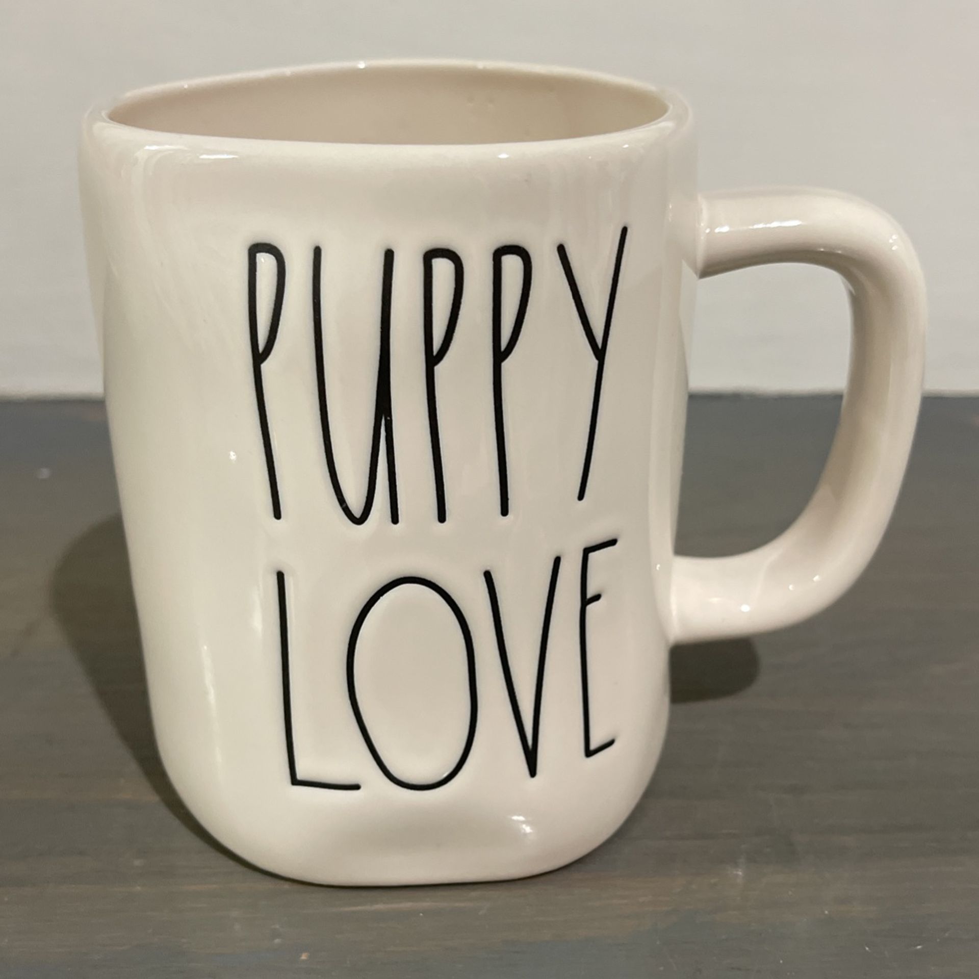 Rae Dunn “PUPPY LOVE” White Mug