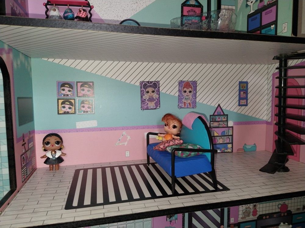 Doll House And Furniture Only