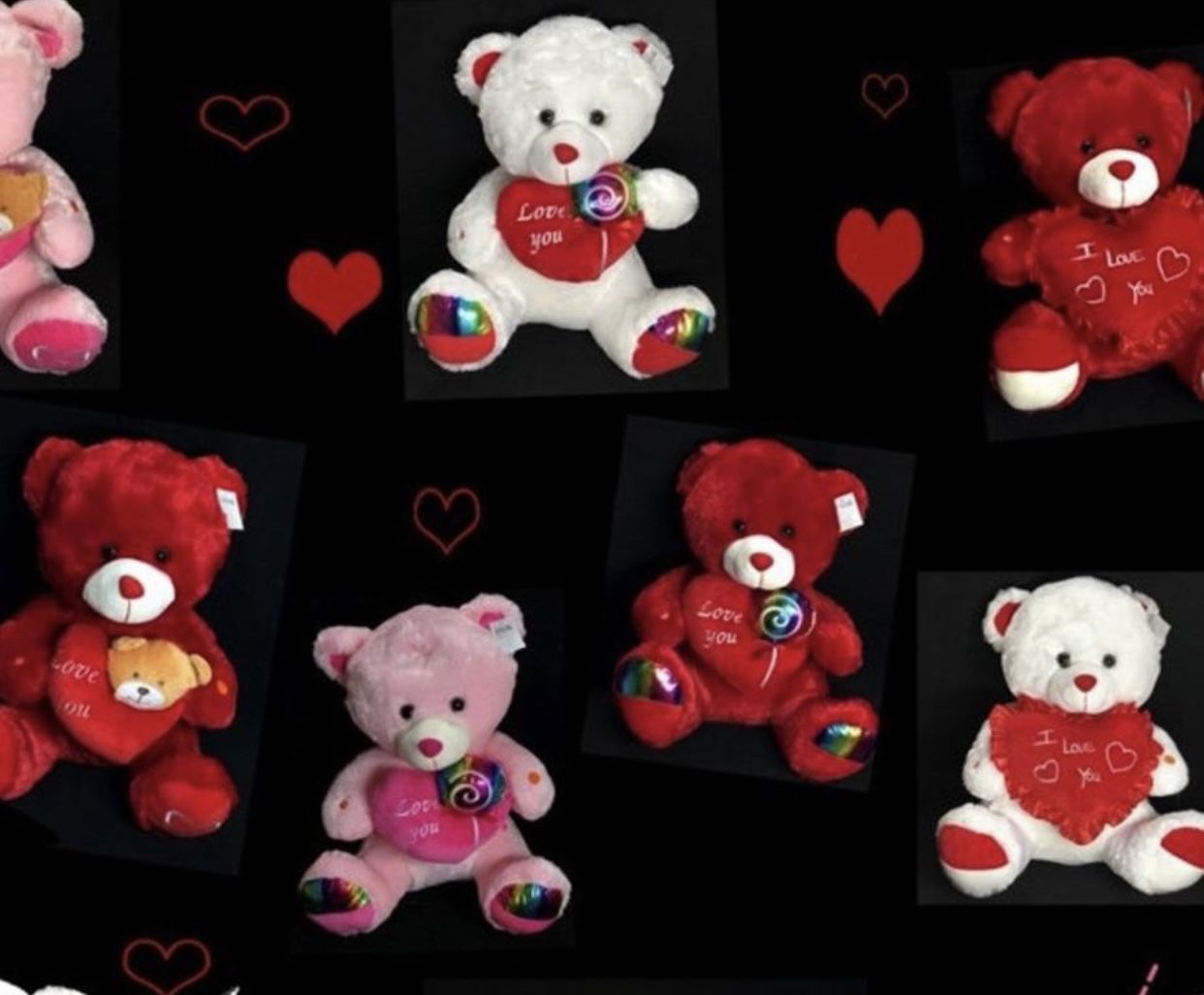 Valentines Teddy bear “I love You”