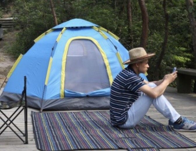 Tent 5 to 8 person hexagon, NEW