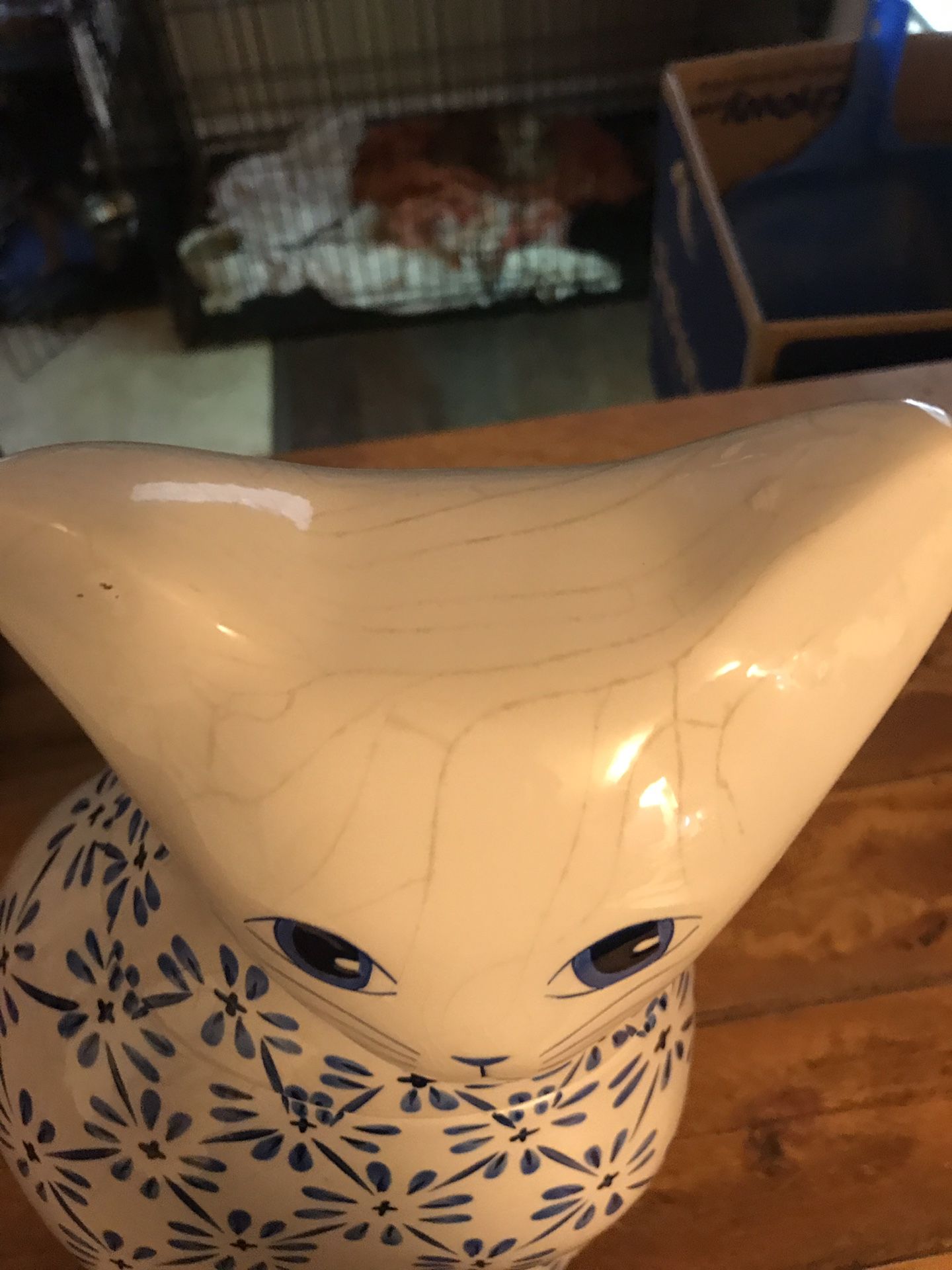 Cat cookie jar