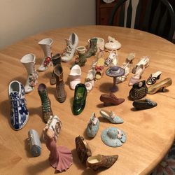Vintage Shoe Figurines Collection Thumbnail