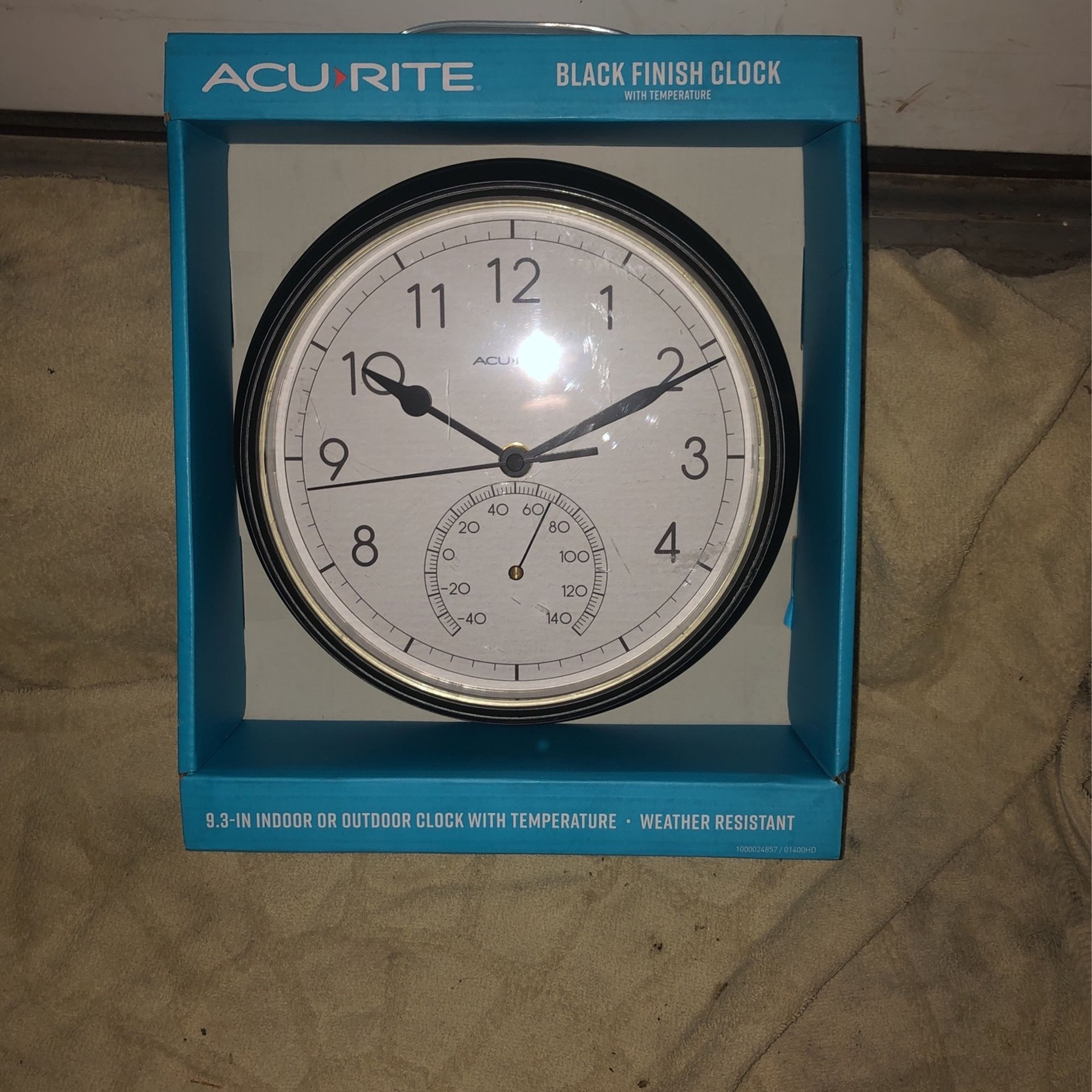 Acurite Clock And Thermometer