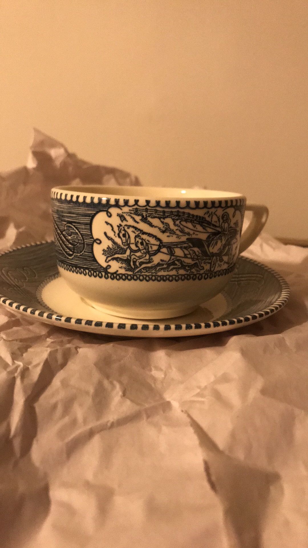 Tea cup and saucer