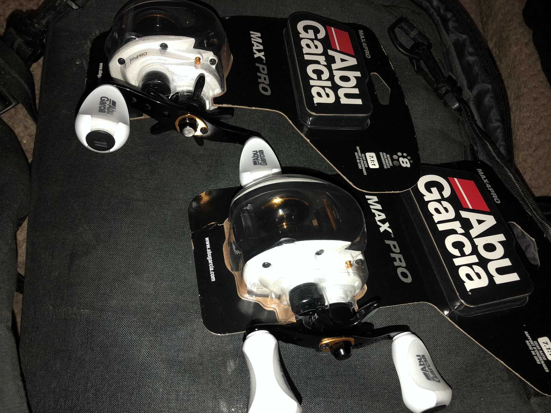 2x Abu Garcia Max 4 Pro Reels Brand New Never Opened