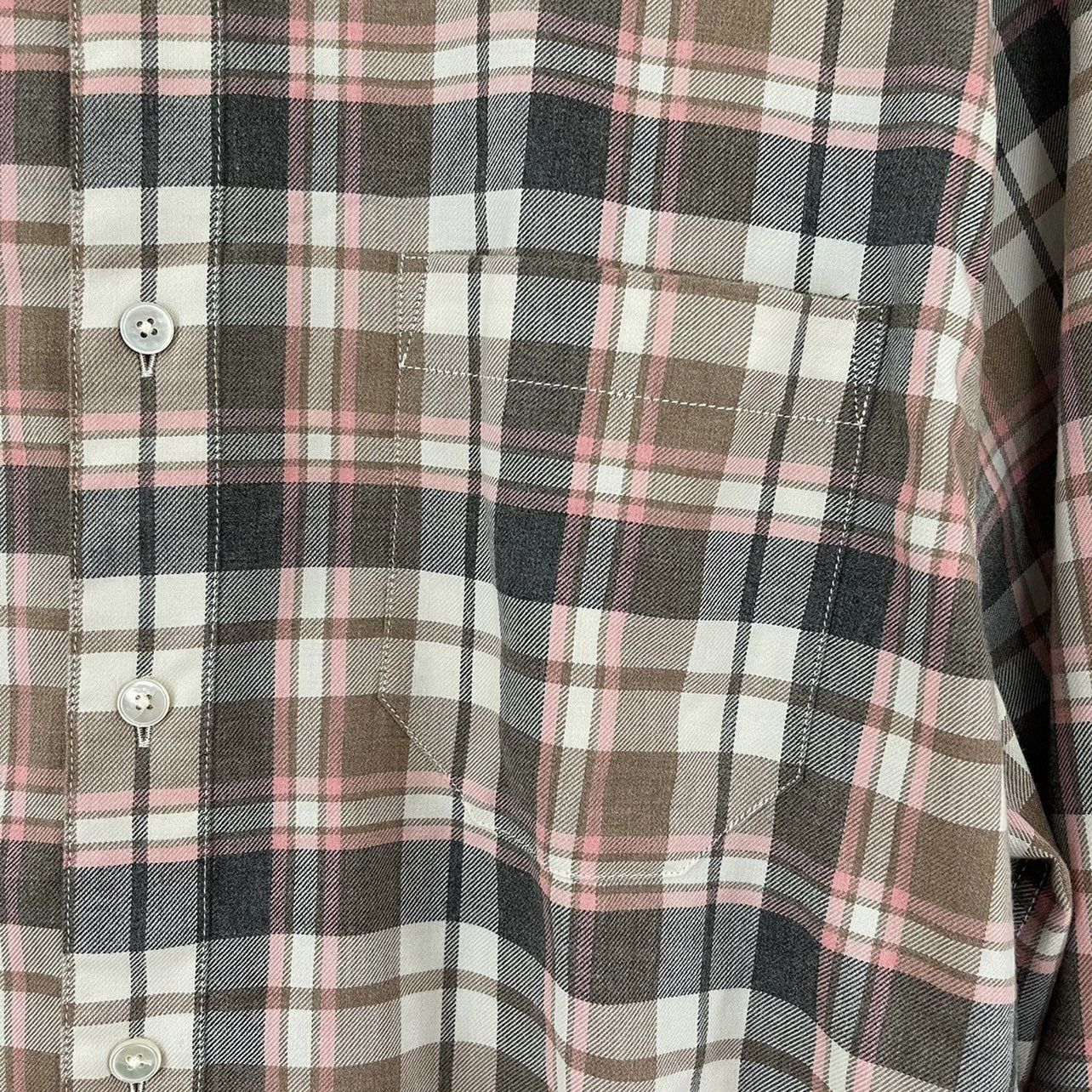 FRAME DENIM Fray Hem Long Sleeve Flannel NEW