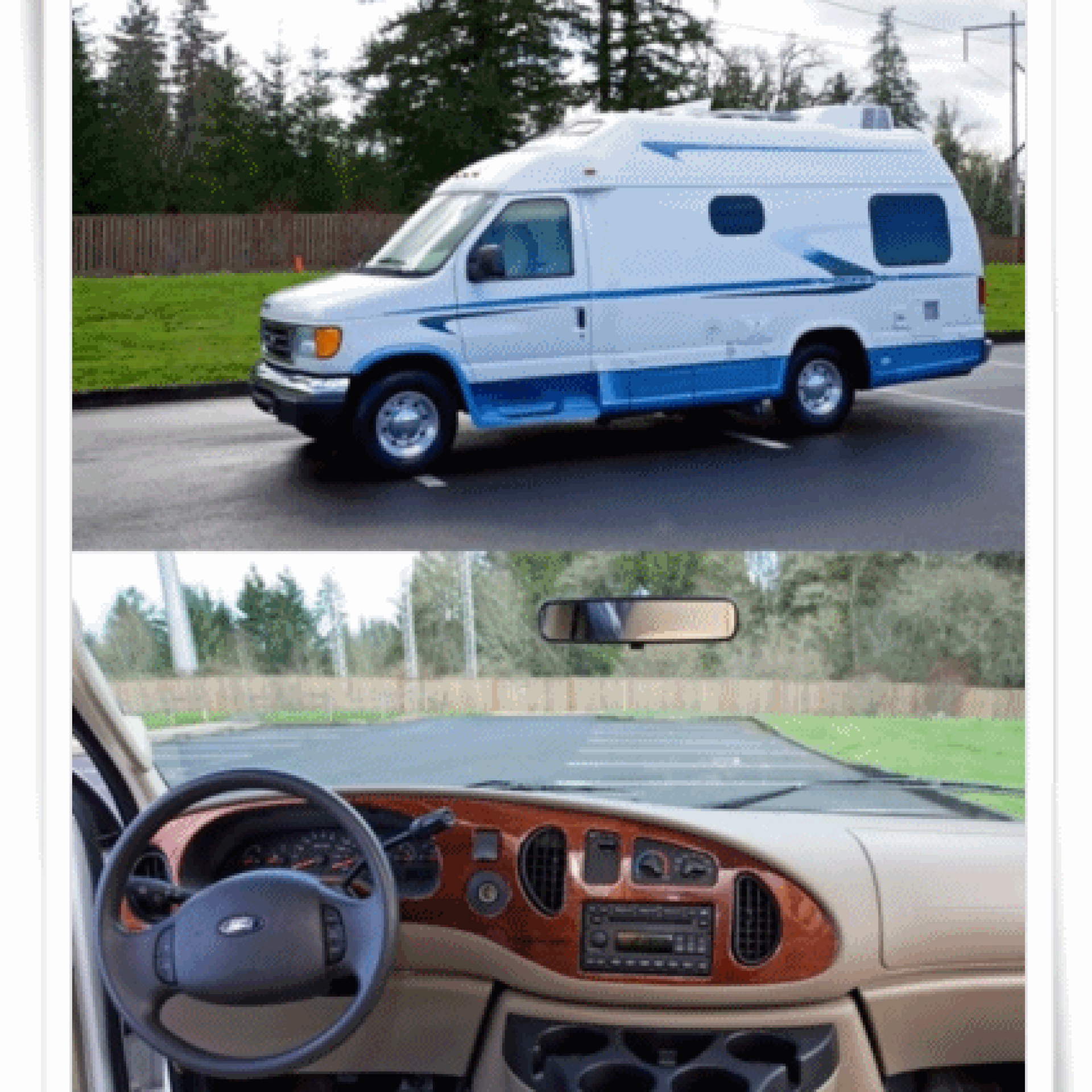 Price $1200 Motorhome Ford E350 with bed