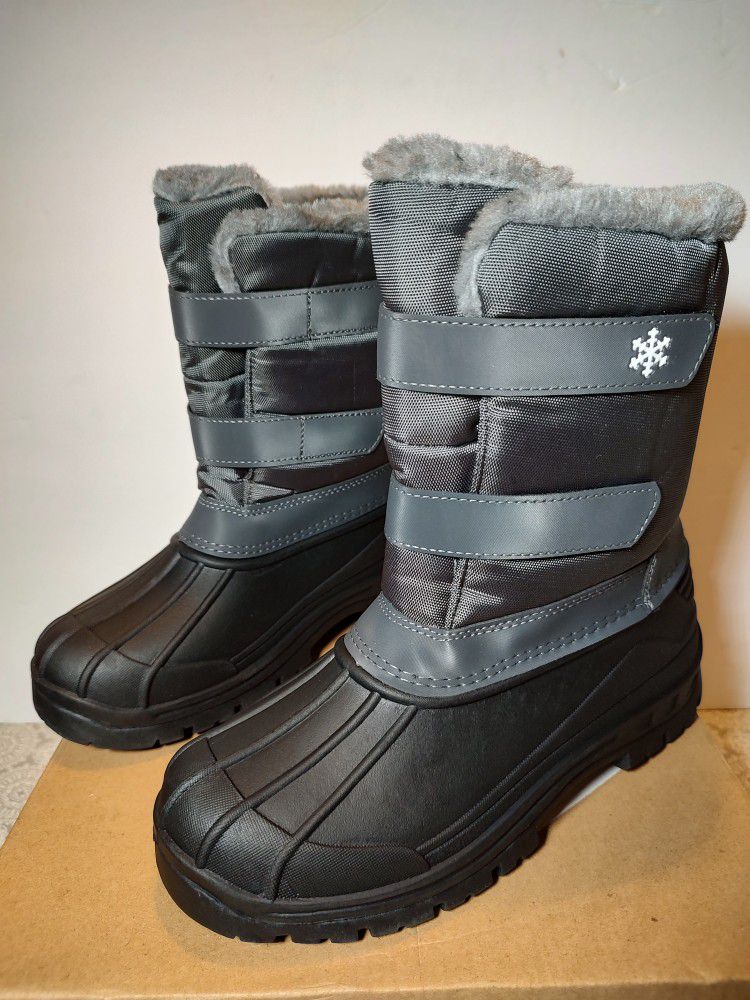 Vepose Snow Boots Insulated Waterproof Mid-Calf SZ 4 - NIB