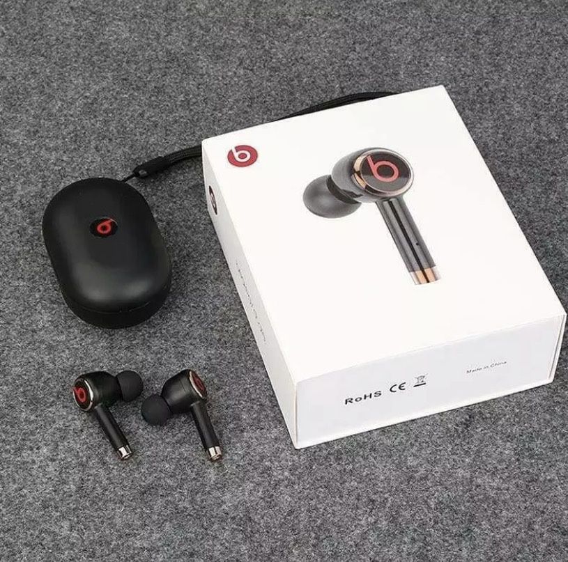 Beats Wireless Tour3 In Ear Sports Earphones Wireless Bluetooth Headphones for Smartphones with Charging Case Black & White