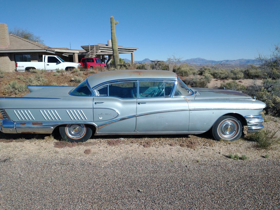 1958 BUICK RIVIERA LIMITED BARN FIND. $15950