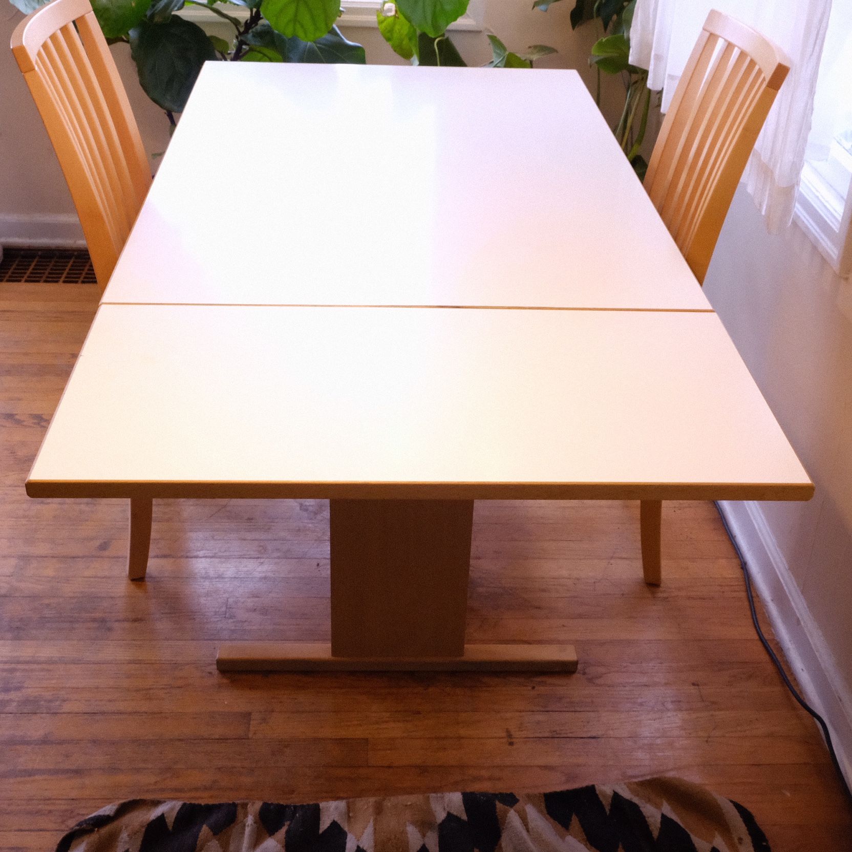 Vintage Gangso Møbler table & 2 matching Skovby chairs