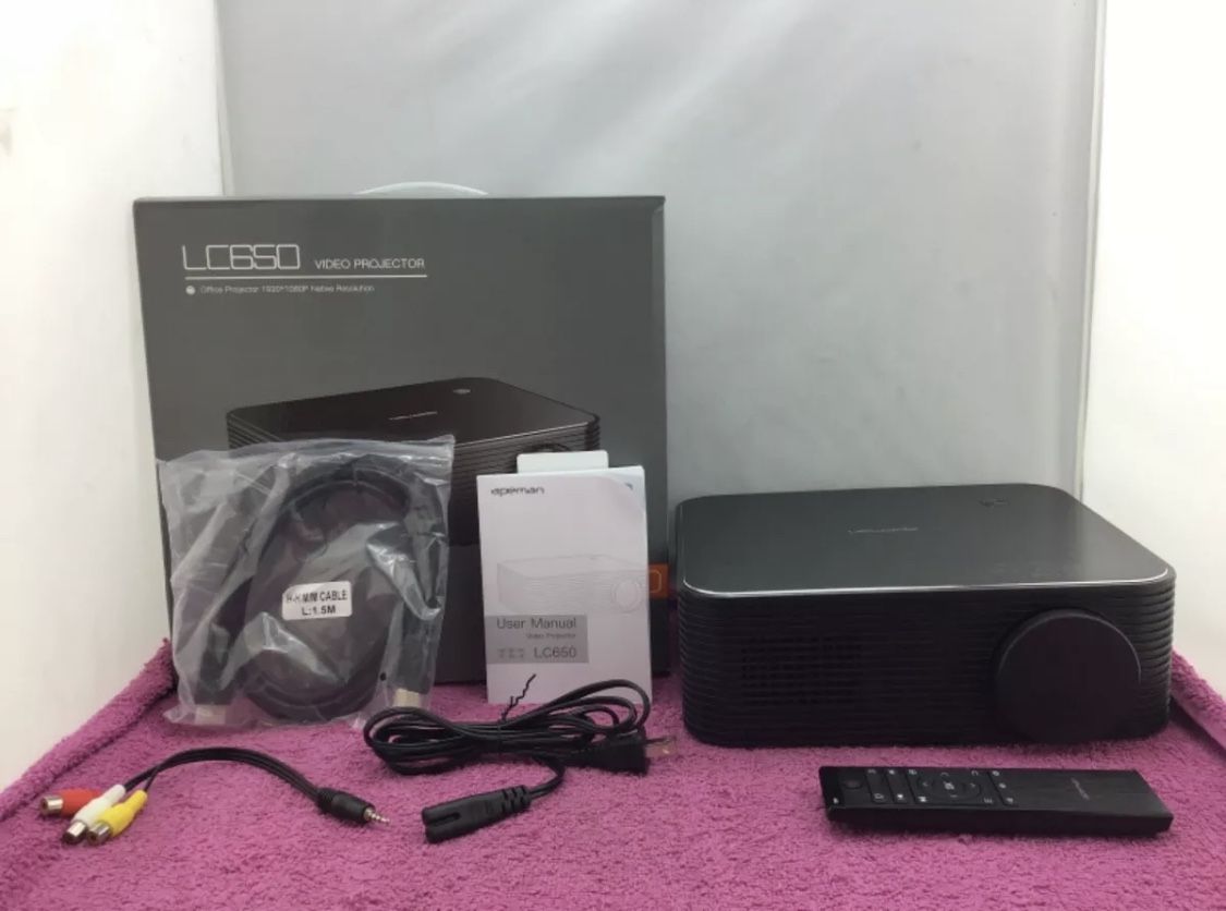 Apeman LC650 Full HD 1080P Video HDMI Projector