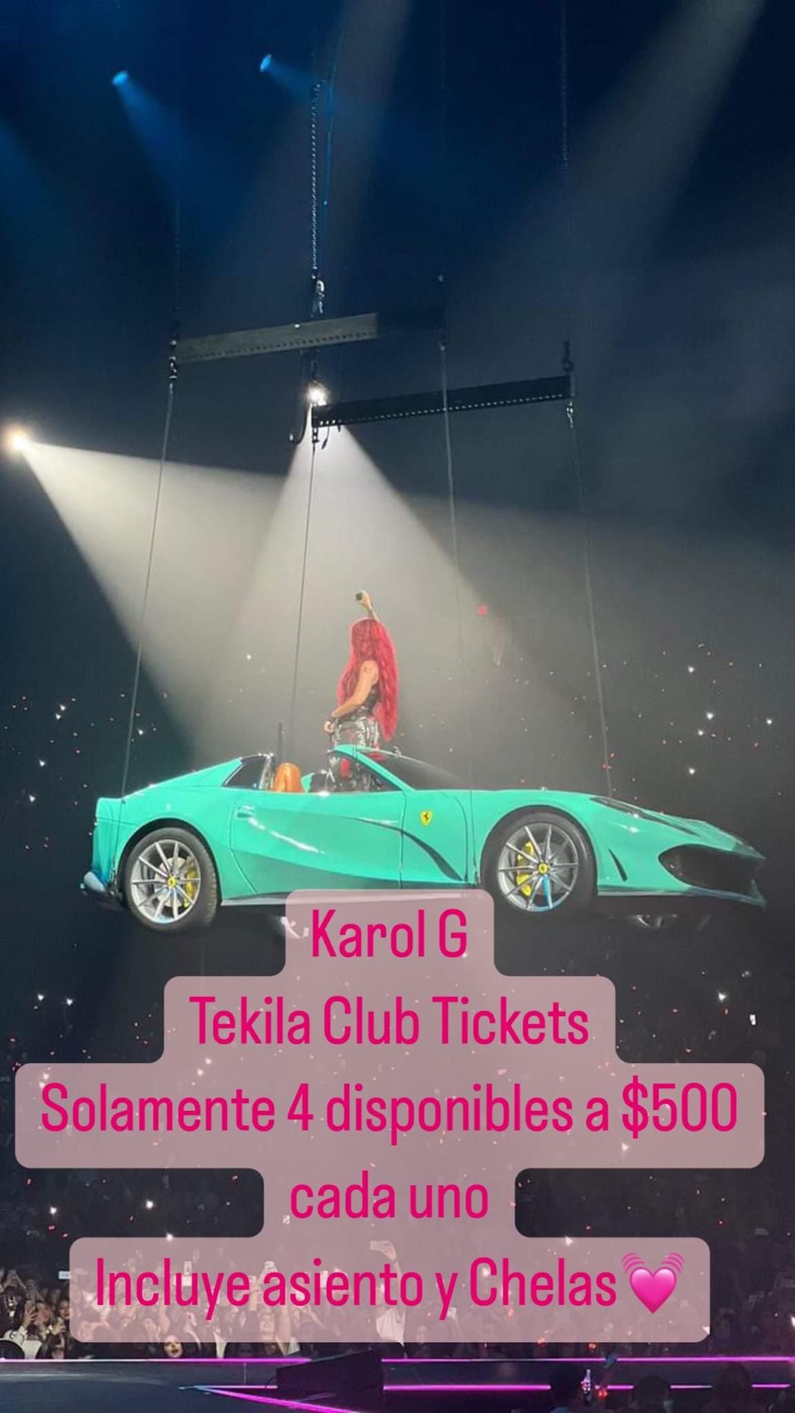 Karol G Tickets Boletos 