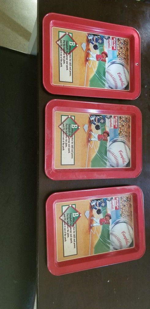 Campbell baseball Tray