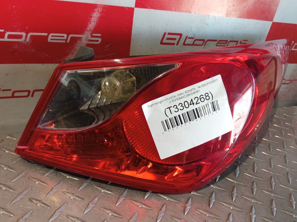 Right Taillight For 2011 Hyundai Sonata Stock 26911