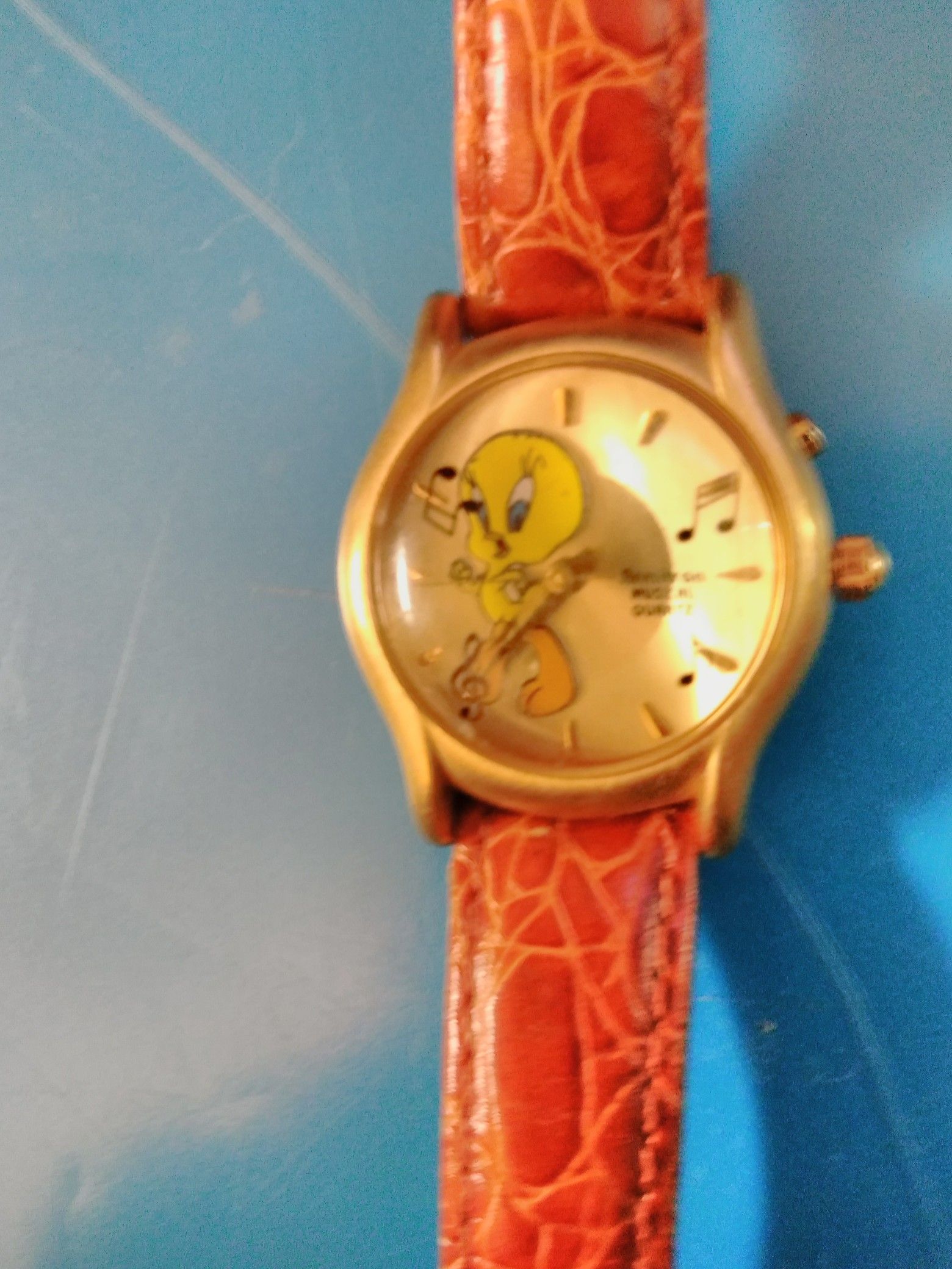 Rare musical Tweety Bird watch