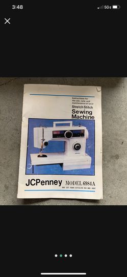 Jcpenny Stretch stitch sewing Machine Thumbnail