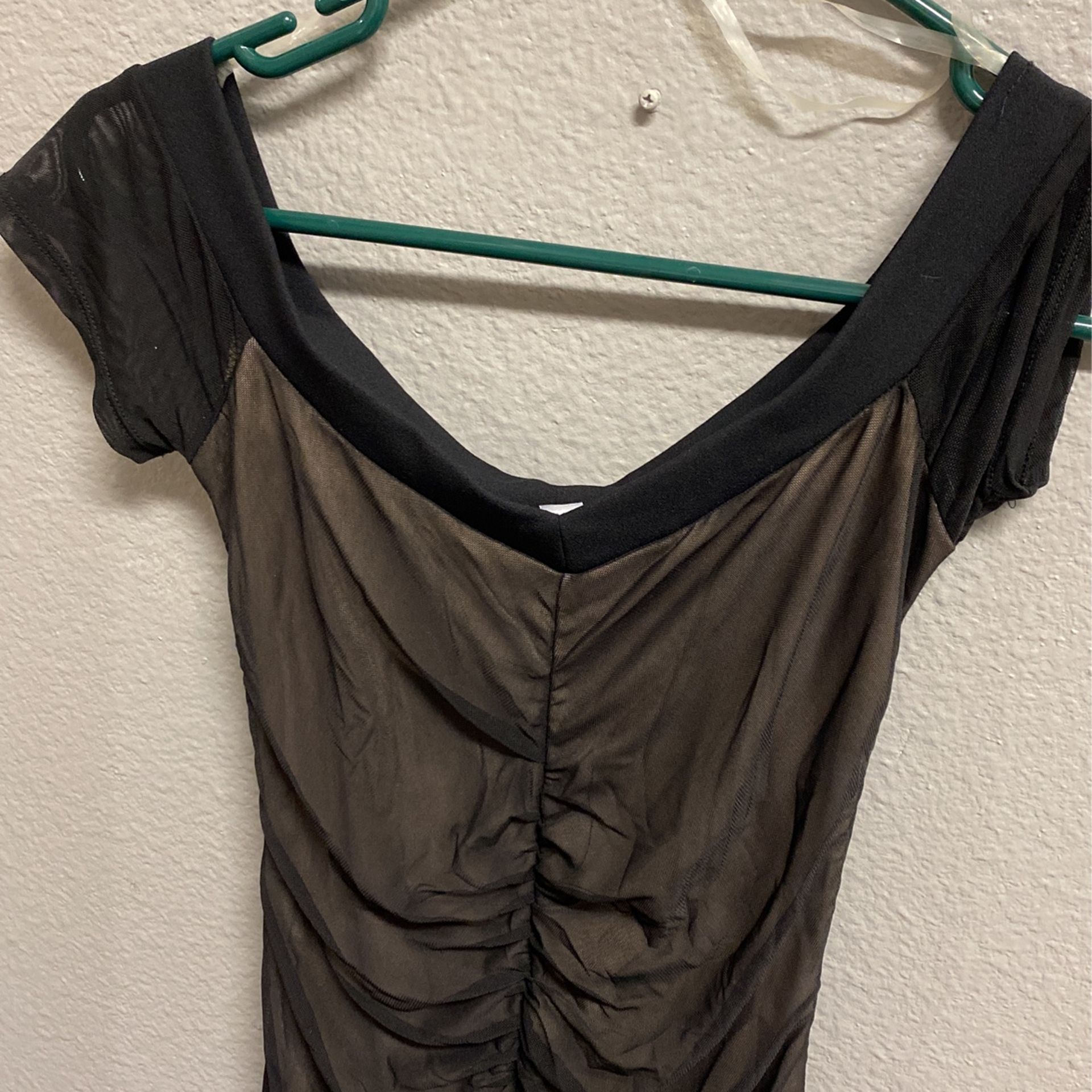 Black Off The Shoulder Dress
