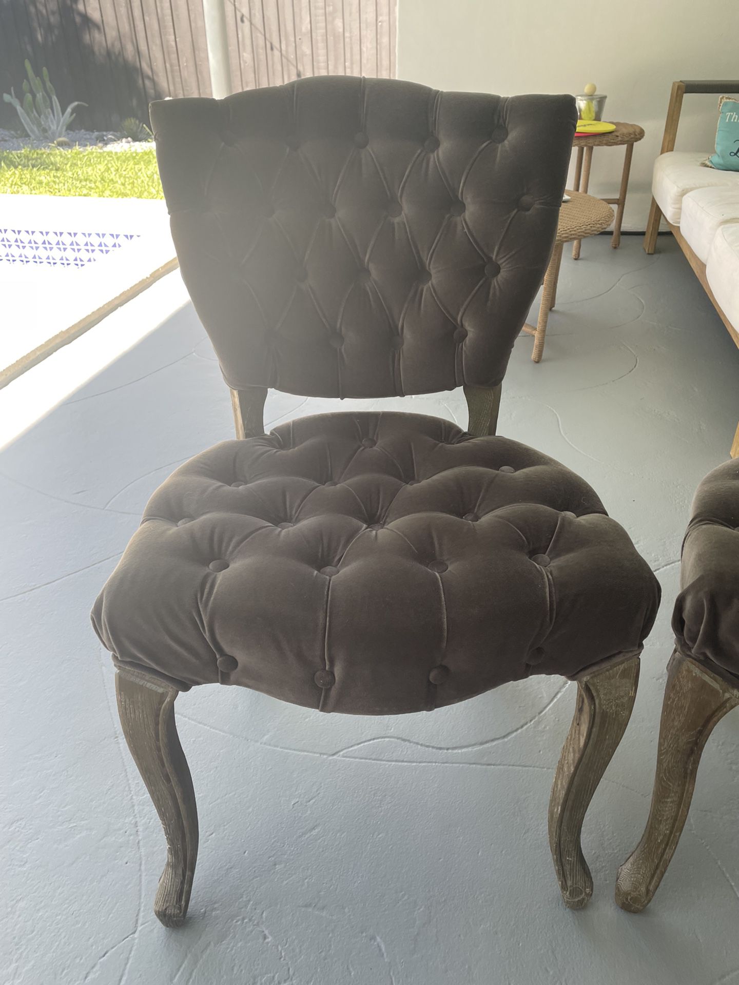 Dining Chairs - Brown (2)