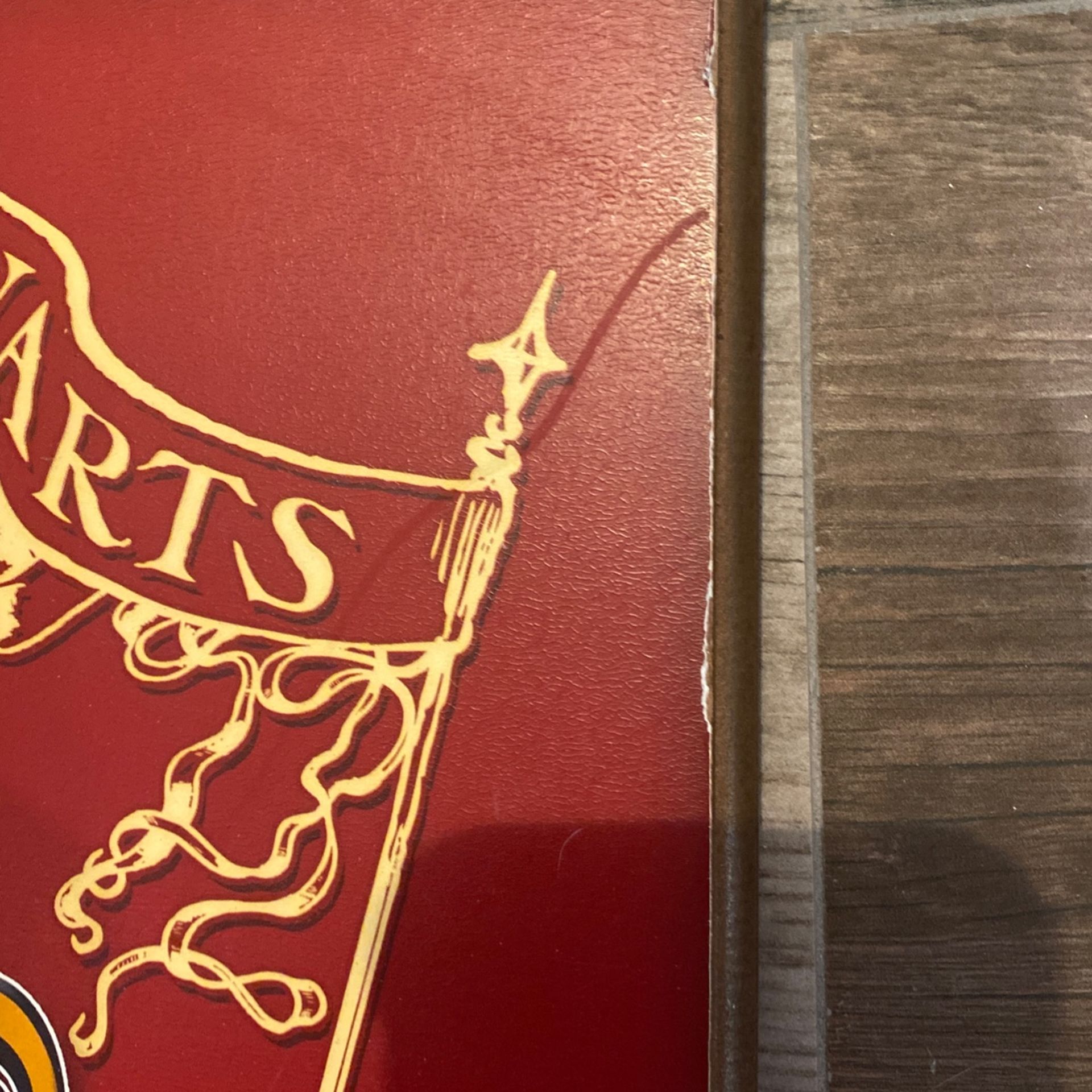 Harry Potter Hogwarts Crest Wooden Wall Sign
