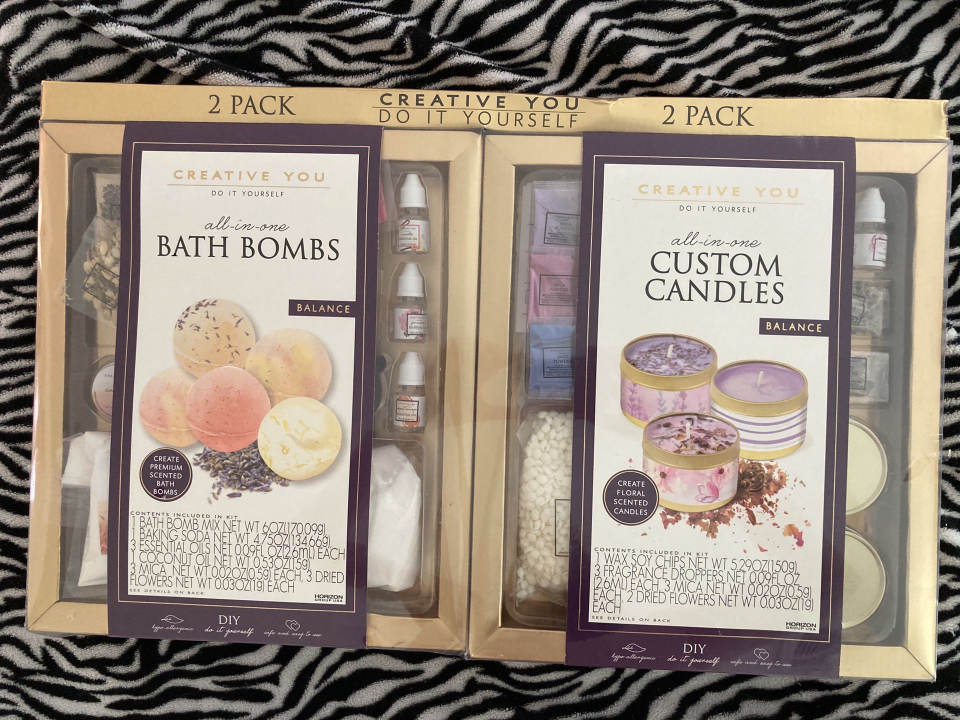 Brand New Creative You Bath Bombs & Custom Candles