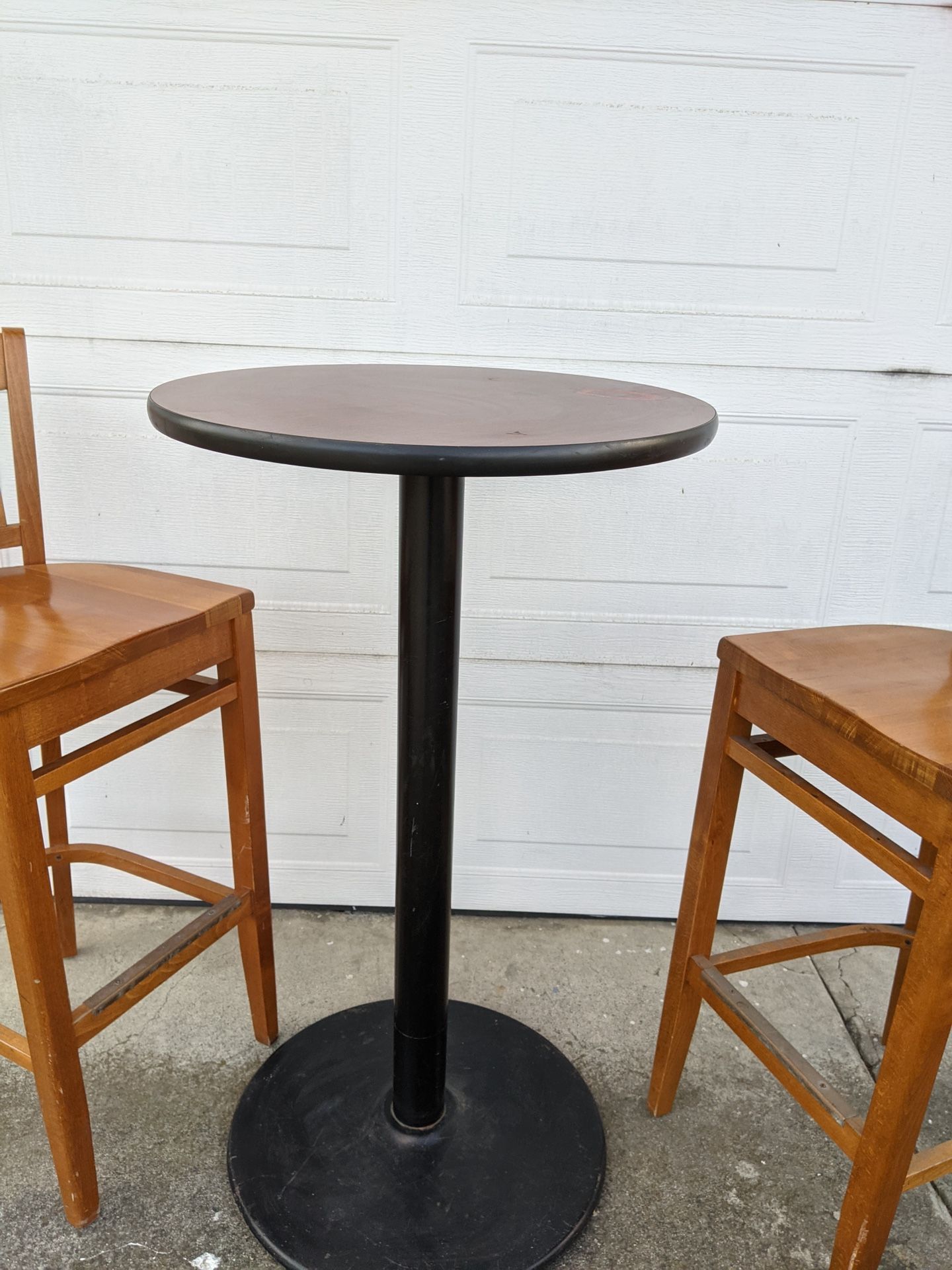 Bar Height Patio/Cafe/Restaurant Tables For 2 (2 Sets)