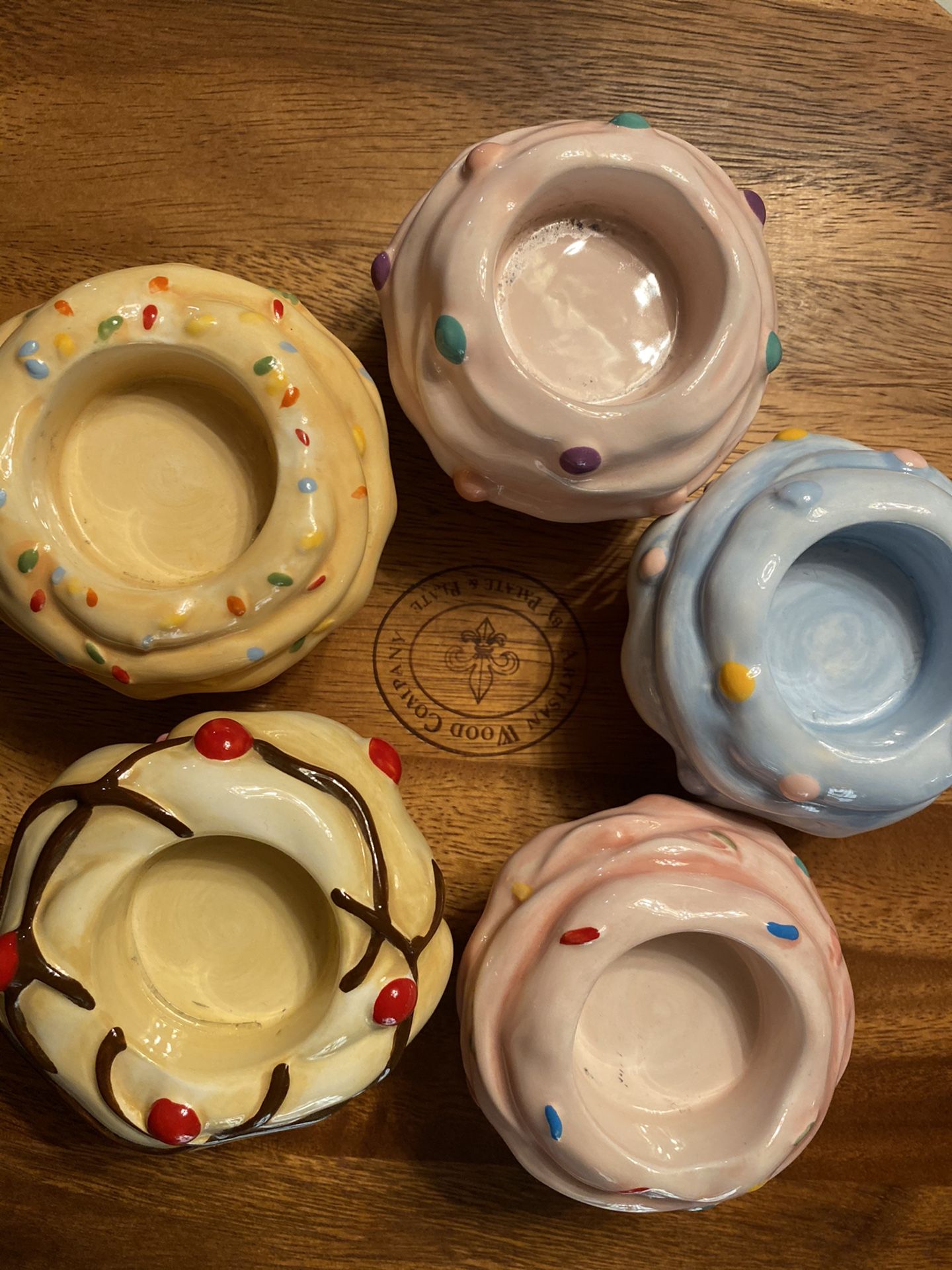 Cupcake tea light holders (5)