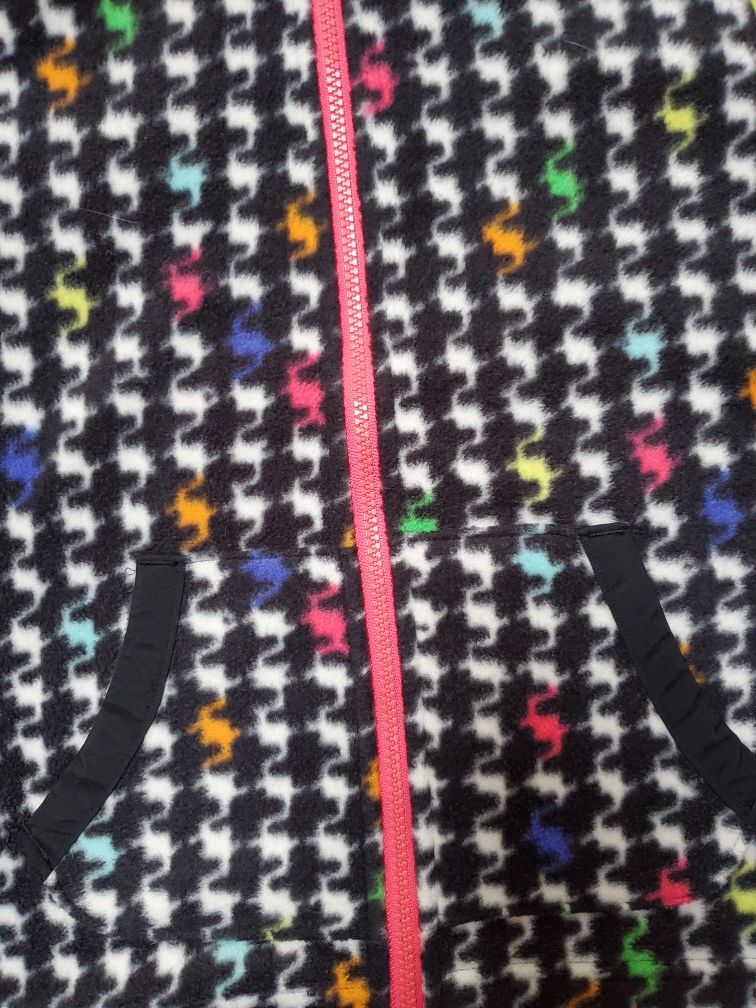 COLUMBIA GIRL'S RAINBOW FLEECE JACKET!