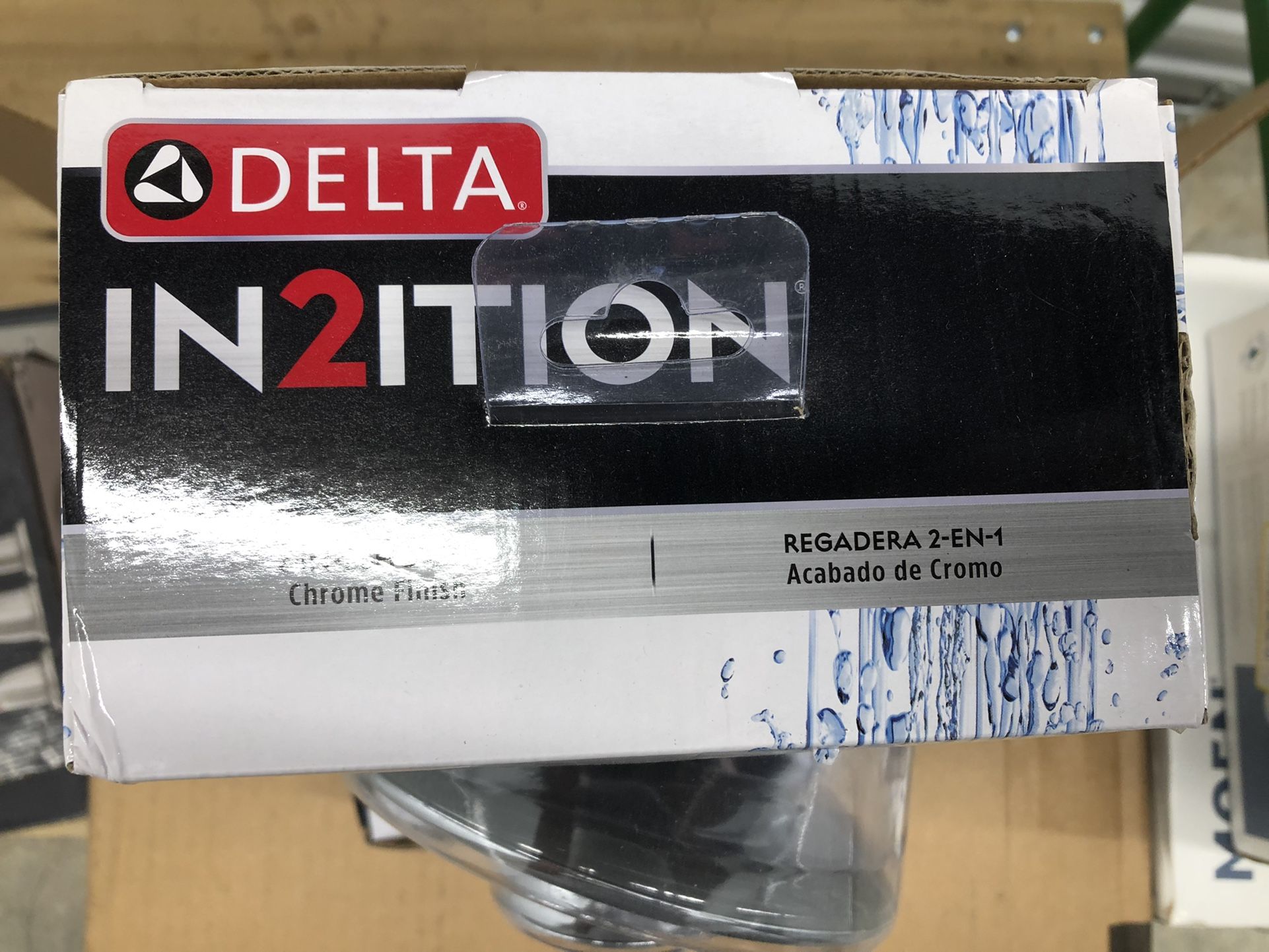 In2ition Two-in-One 4-Spray 6.1 in. Dual Wall Mount Fixed and Handheld Shower Head New