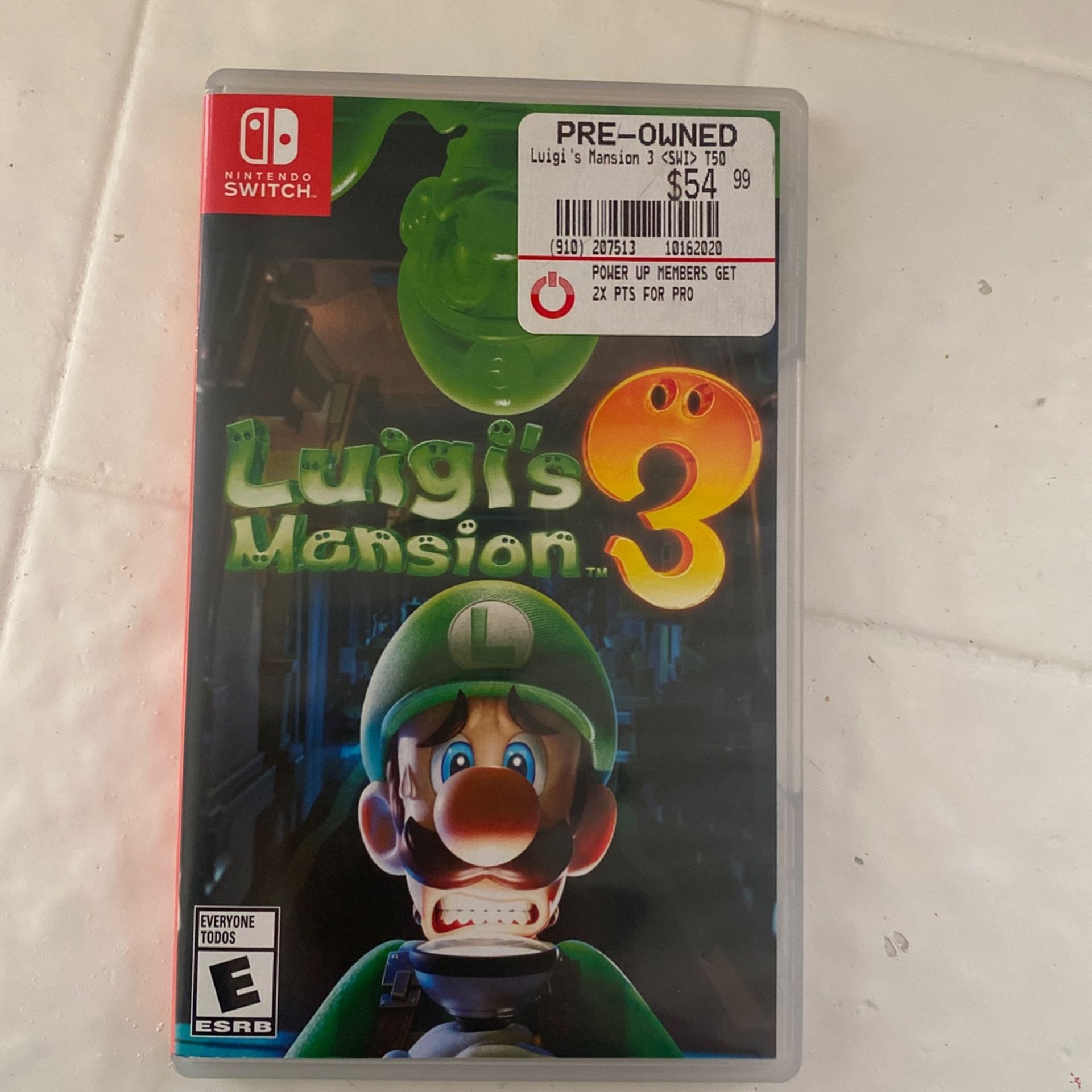 Luigis mansion for nintendo switch