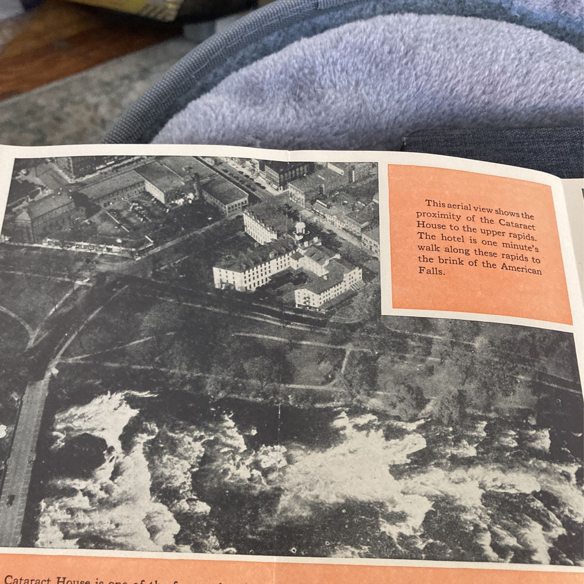 Niagara Falls Cataract Hotel Vintage Brochure