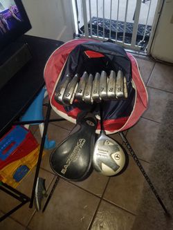 Golf Clubs with bag Thumbnail