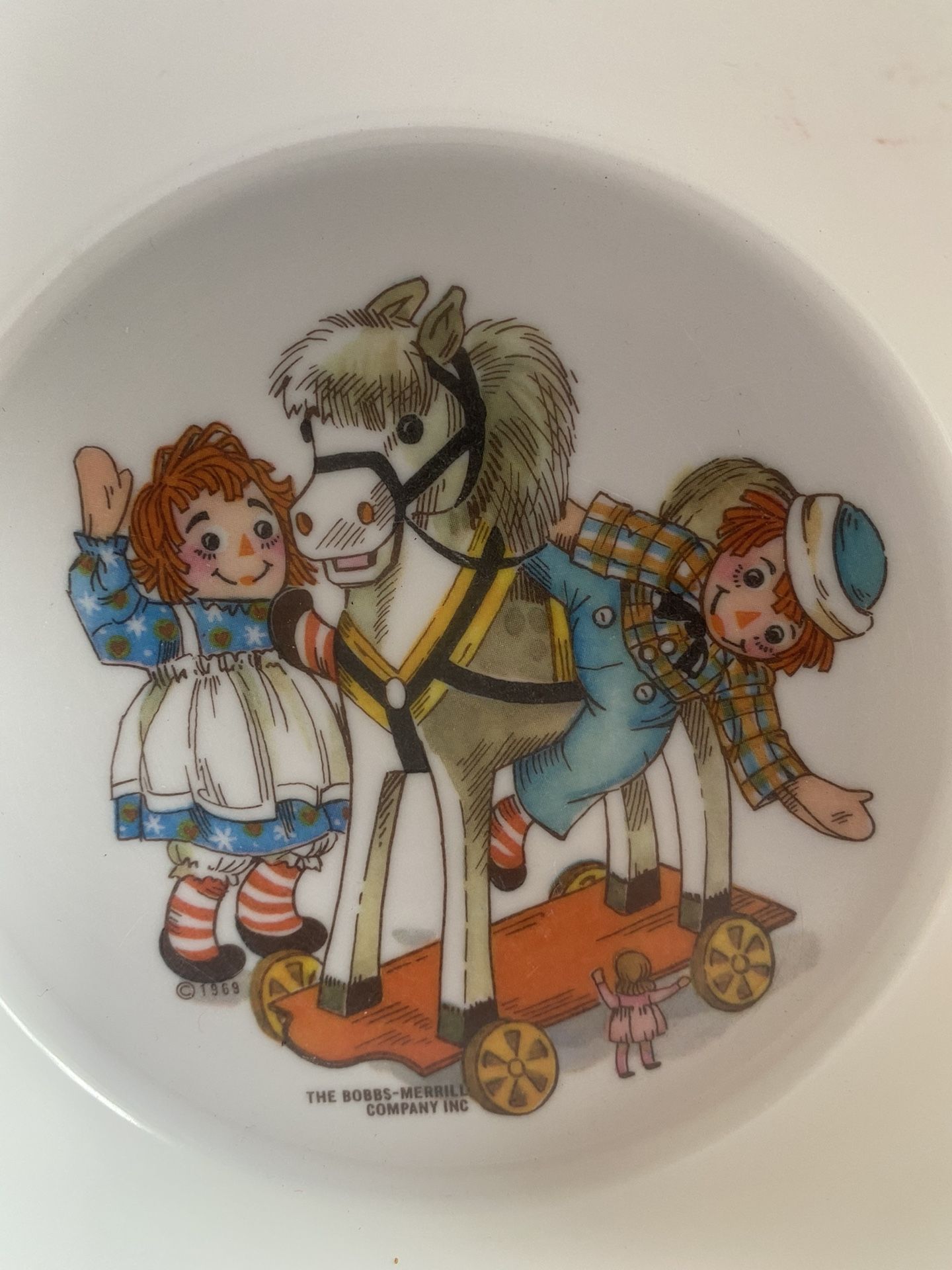 Raggedy Ann & Andy Bowl