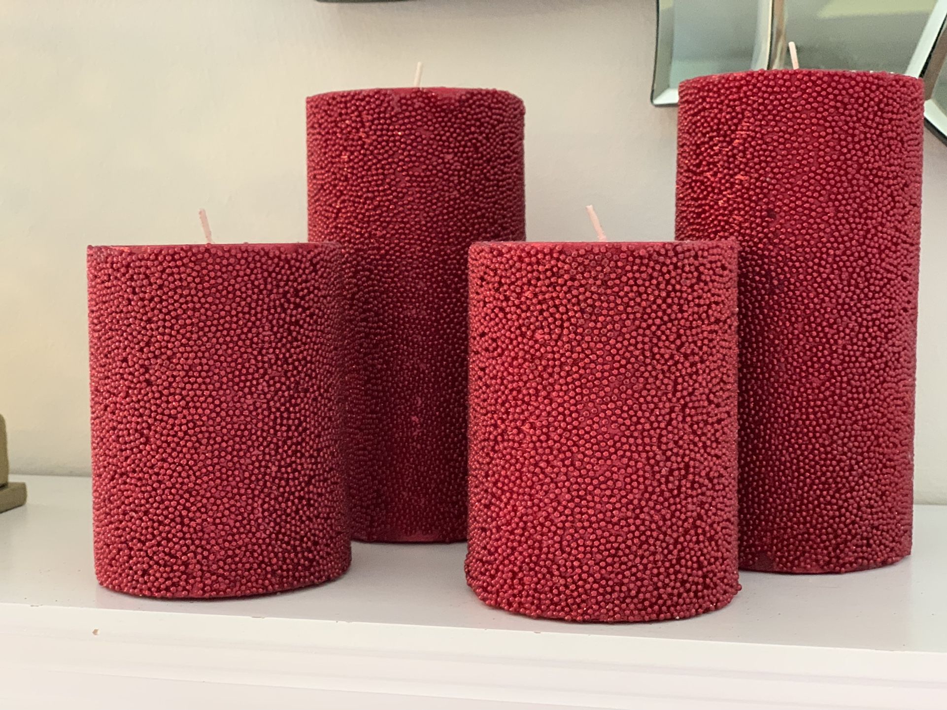 4- Pillar candles