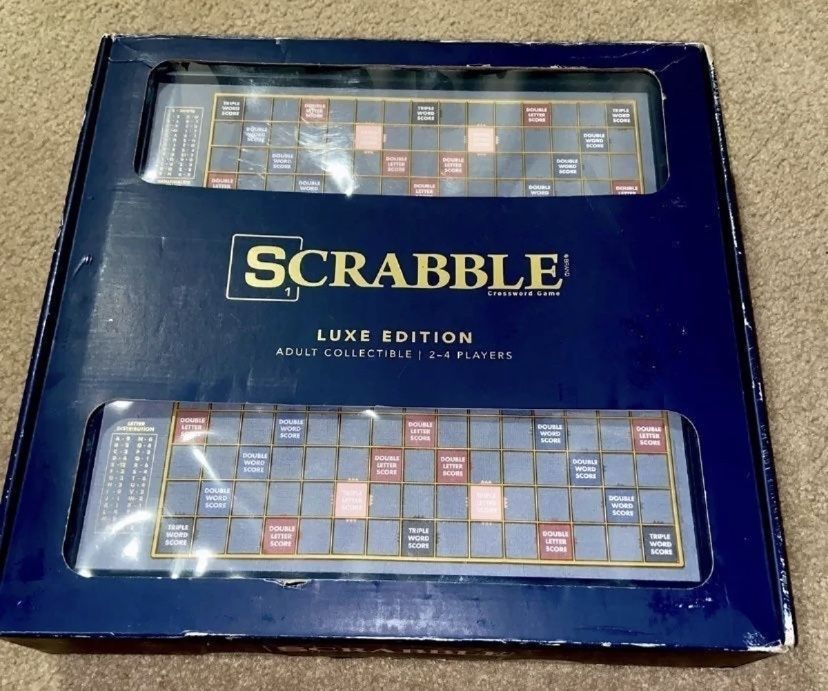 Luxe Edition Scrabble Board Game