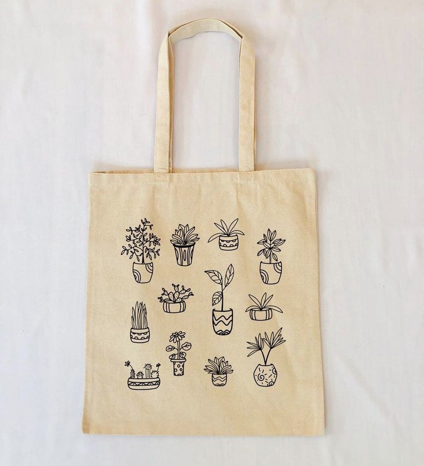Tote Bags, Purse, Plants