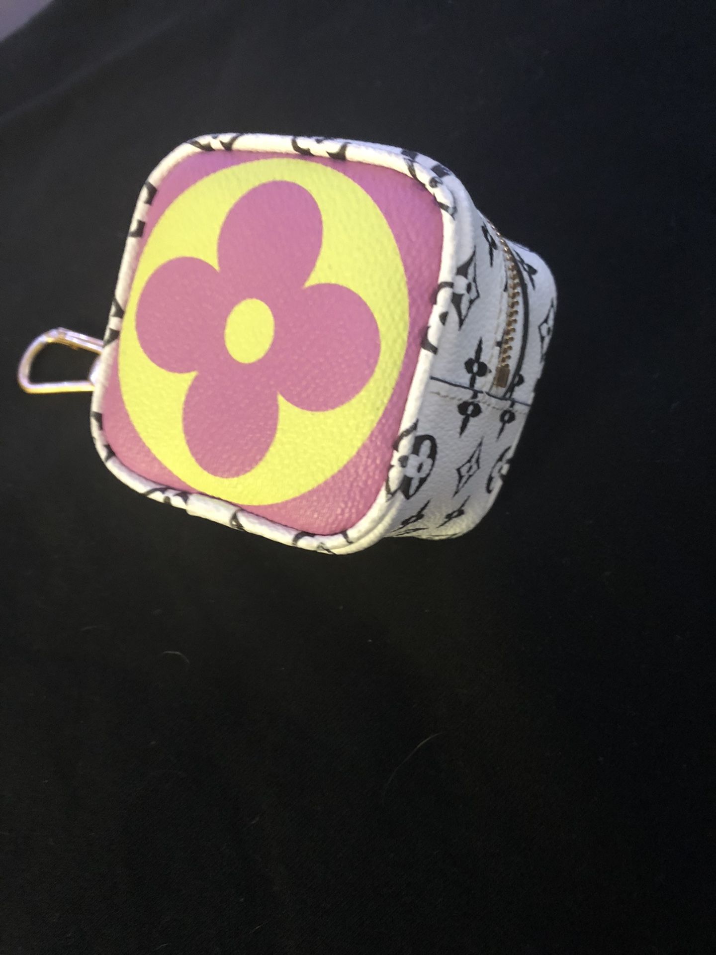 LOUIS VUITTON GIANT MONOGRAM CUBE BAG COIN PURSE