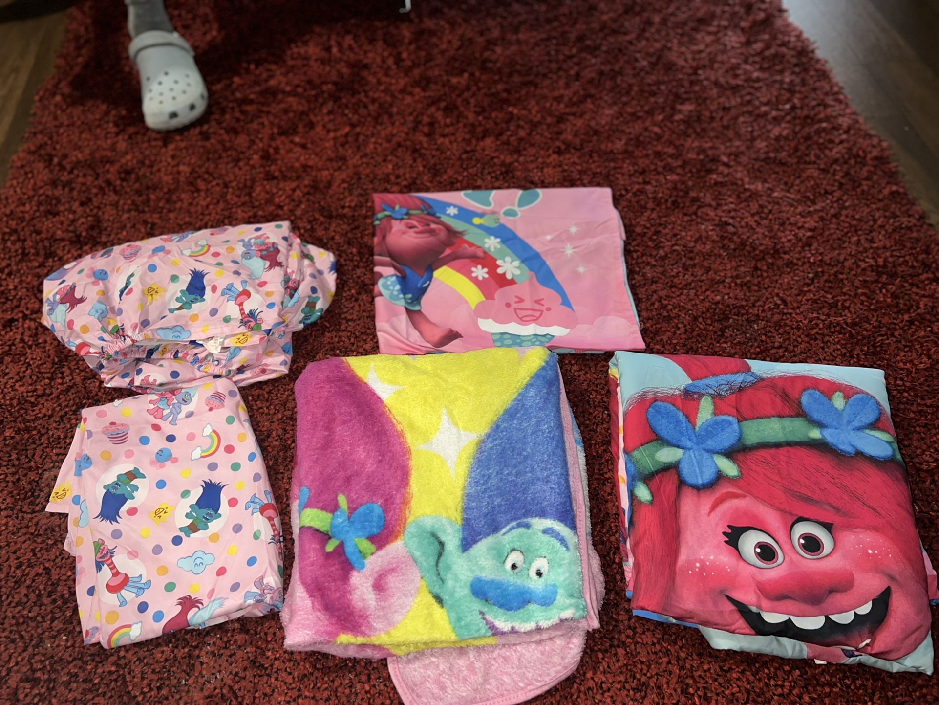 Trolls Toddler Bedset