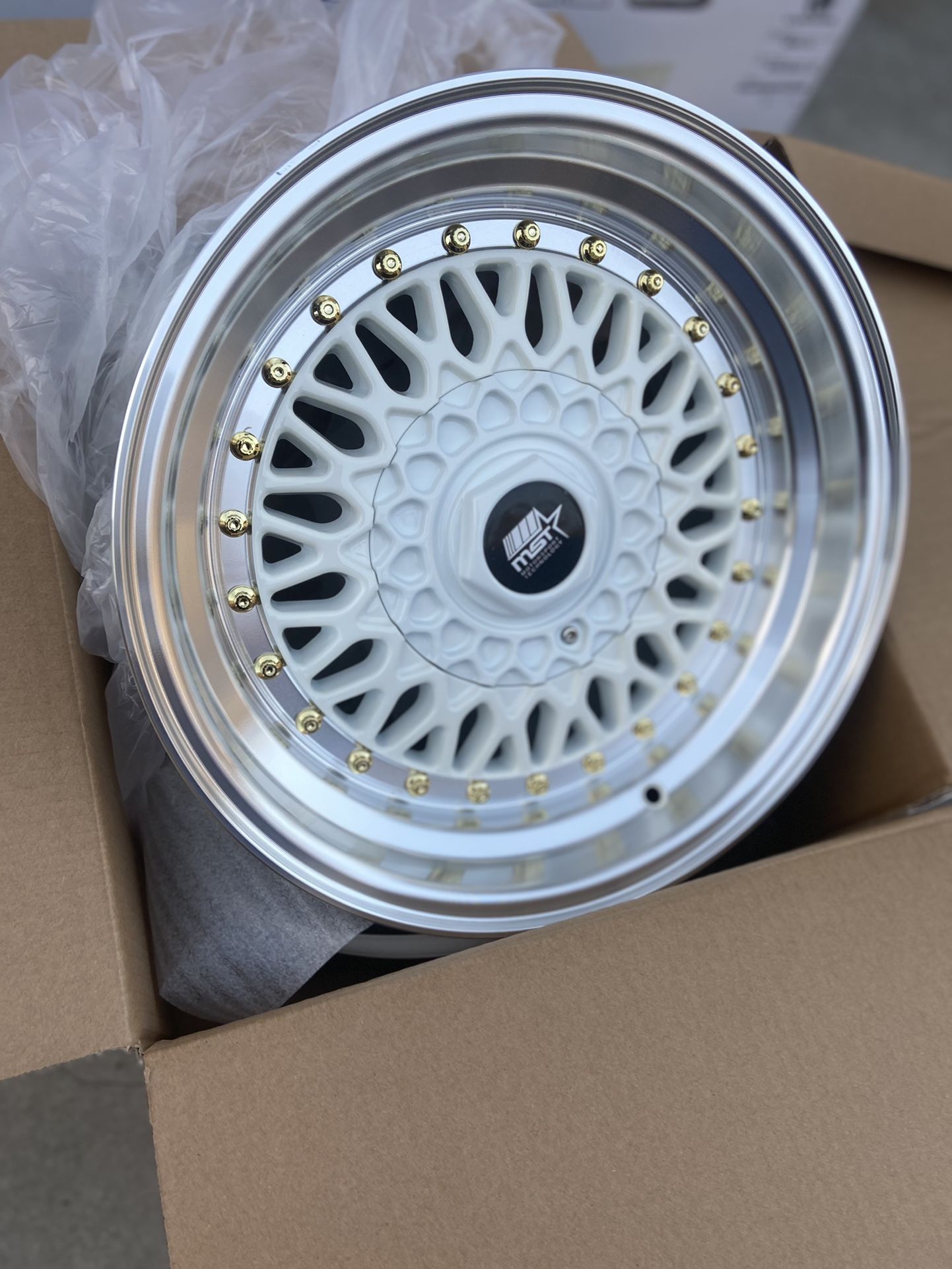 New 15” MST Rims