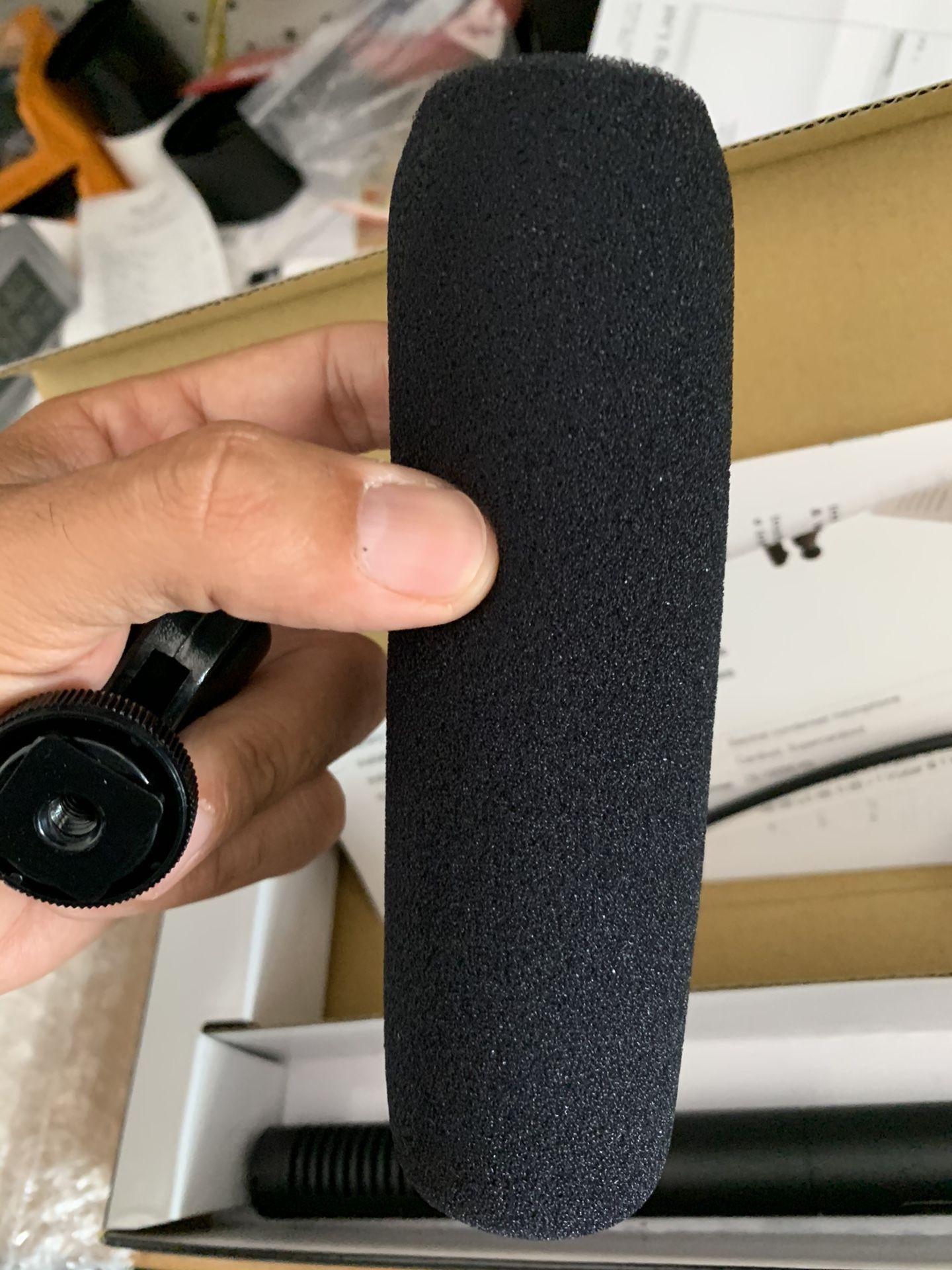 Marantz shot gun microphone new