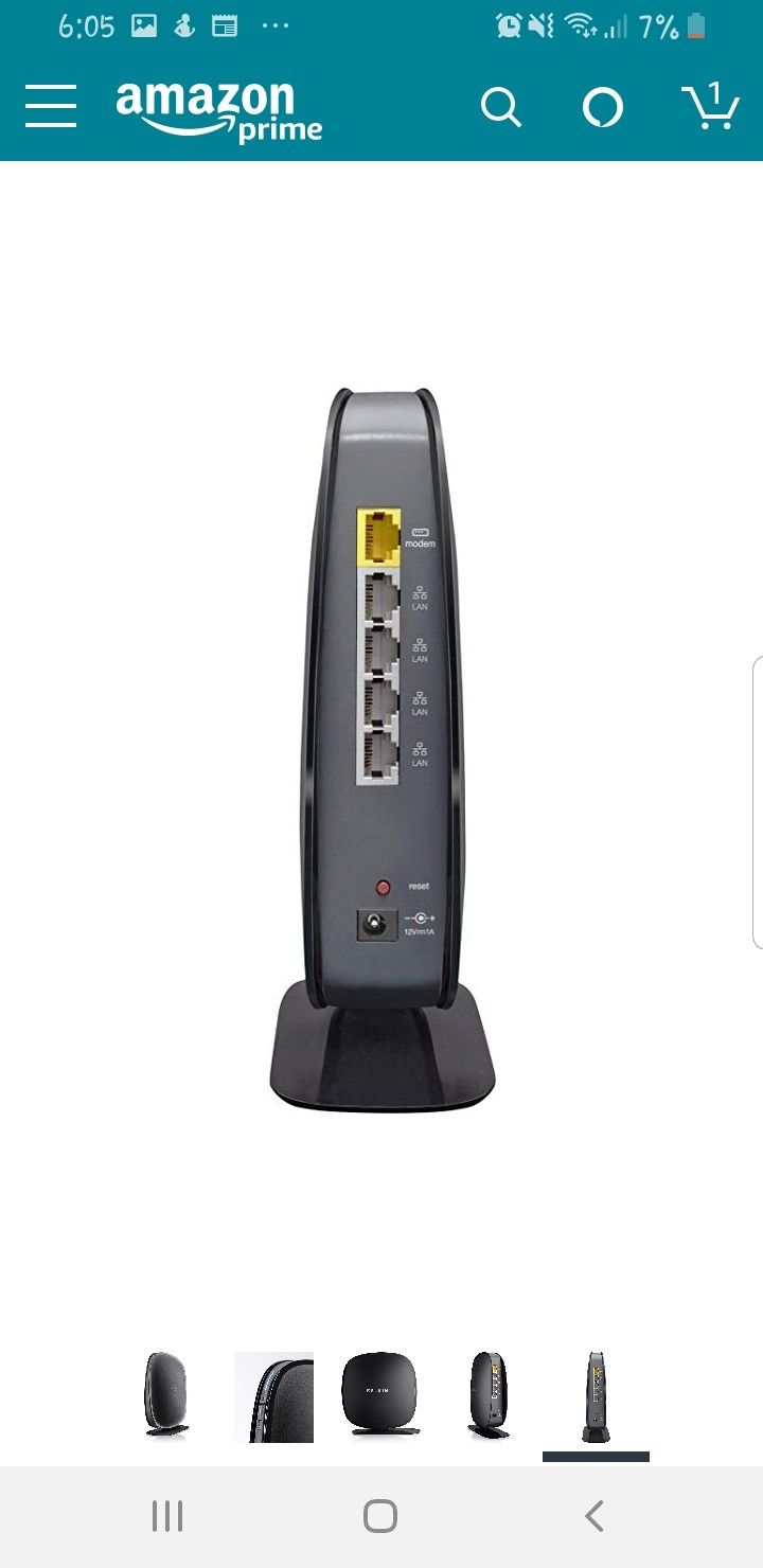 Wifi modem & router