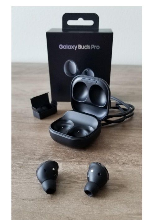 Samsung - Galaxy Buds Pro True Wireless Earbud Headphones - Phantom Black