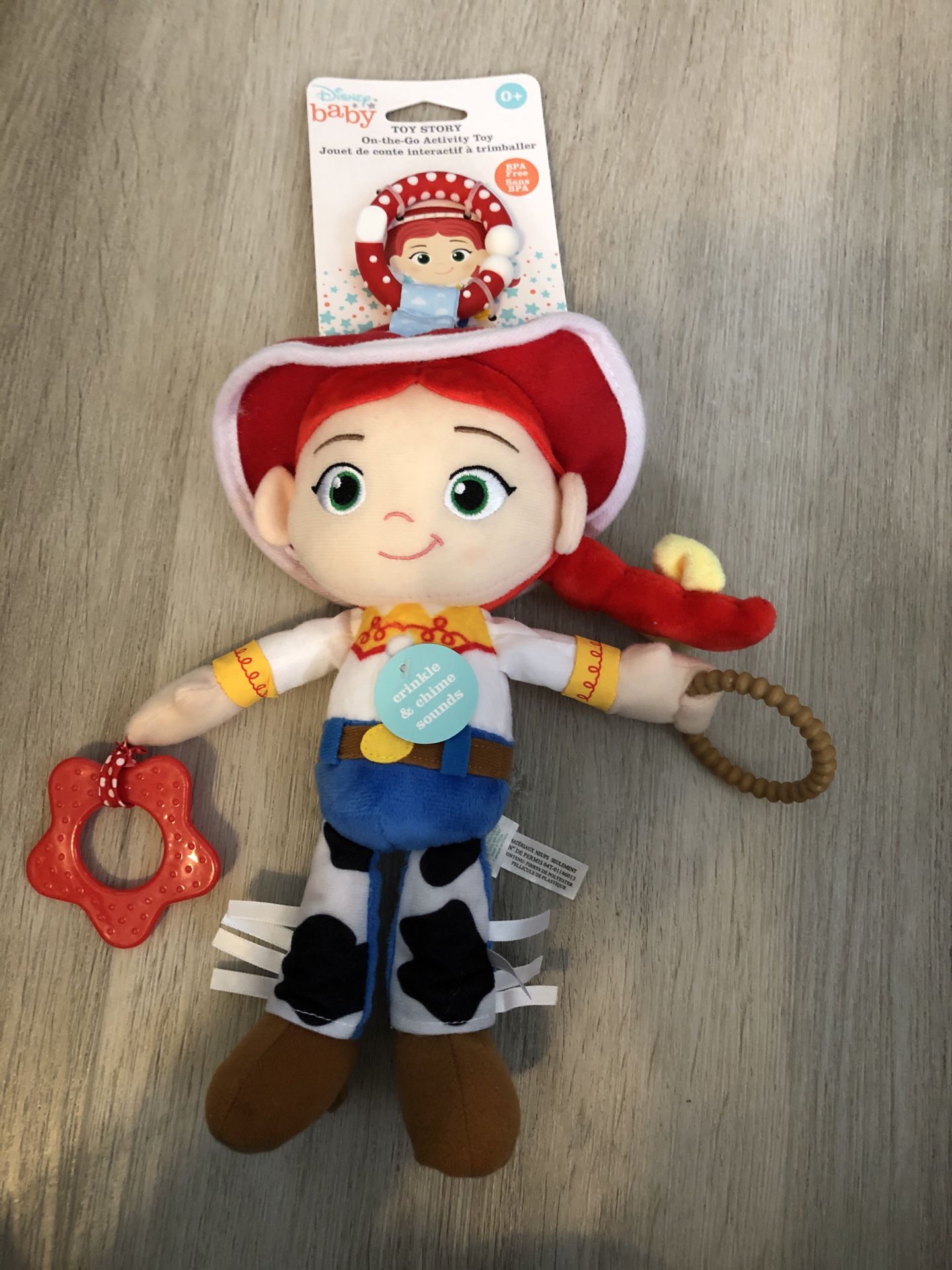 Kids Preferred Disney Baby Toy Story Jessie On The Go Activity Toy new