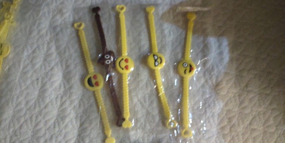 EDC Emoji Wristbands
