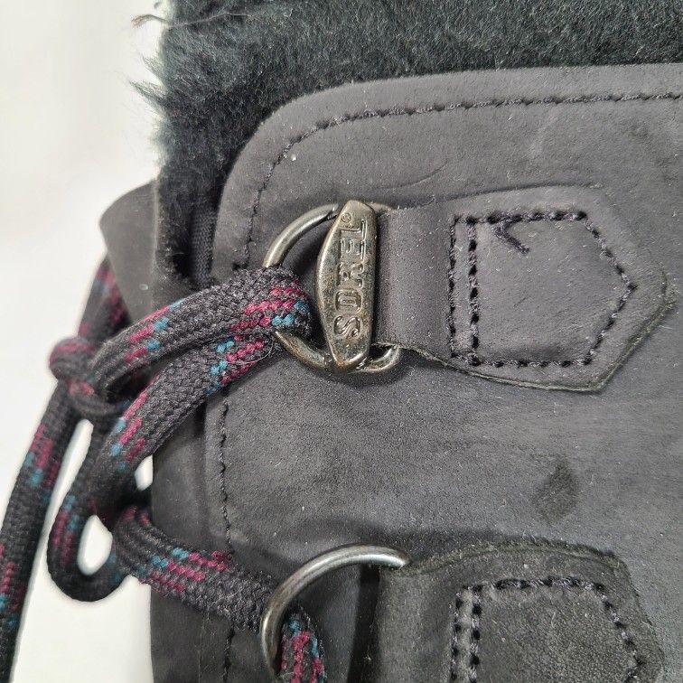 Sorel Men's Black Winter Snow Boots Size 12