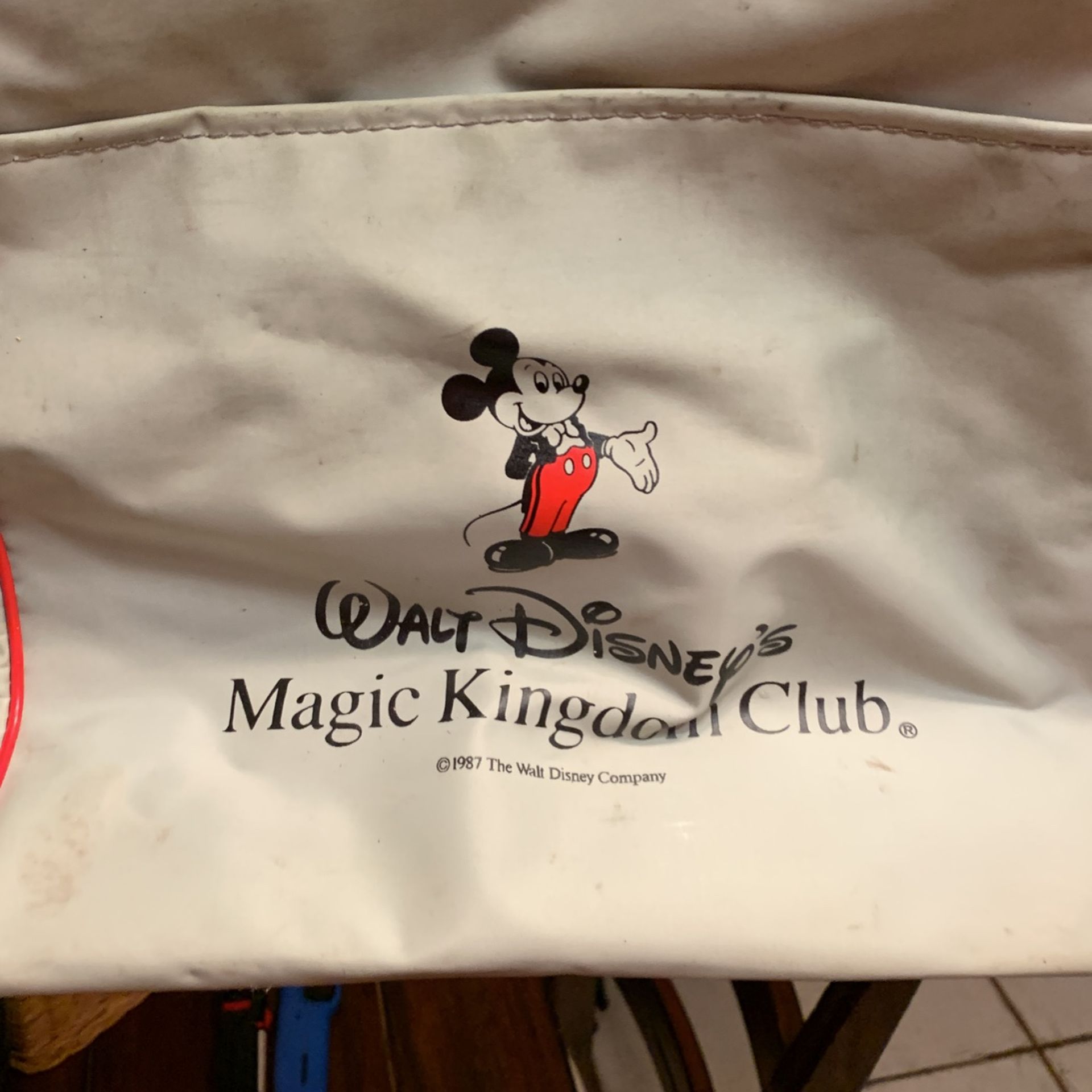 Disney Magic kingdom Club Bag