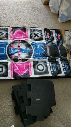 Ps2 PS3 and PS4 3 DDR mats dance dance revolution for PS3 or PS4 Thumbnail