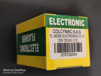Electronic Flasher Relay 2 Prong 12v  Thumbnail