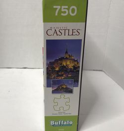 Buffalo Game Majestic Castles 750 Pc France Puzzle  Thumbnail