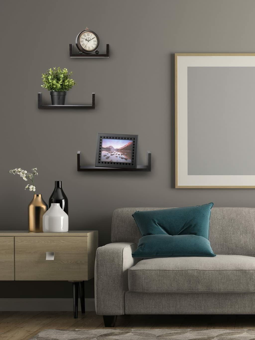 Floating Shelves Set of 3 Wall Shelves
